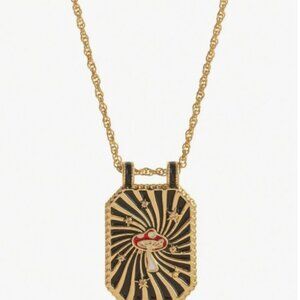 NWT Luxury tarot charm mushroom pendent necklace vintage 70's vibe